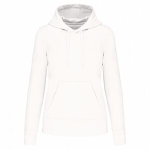 Kariban Womens/Ladies Hoodie / White